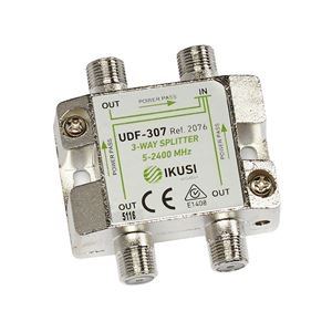 UDF-307_  rozbočovač, 3 výst. 6,8 dB, DC pass