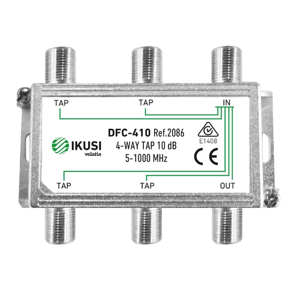 DFC-410_ odbočovač, 4 výst. 10 dB