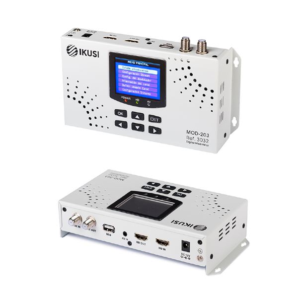 MOD-203_ 1x HDMI, AV- DVB-T modulátor