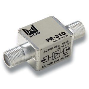 PR-310_ předzes. 5-2400 MHz, 10 dB, šum 4 dB, dálkové napájení