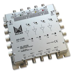 AU-620_ zesilovač kaskádních multipřepínačů, 4 vst./výst.