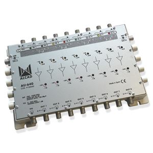 AU-640_ zesilovač kaskádních multipřepínačů, 8 vst./výst.