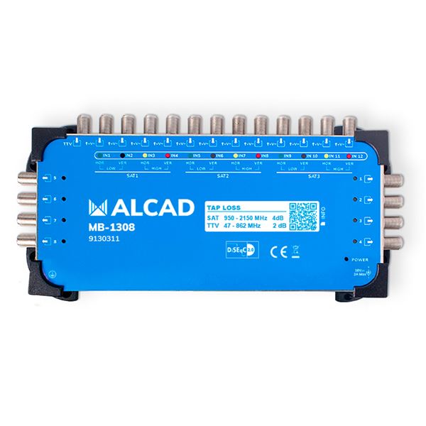 MB-1308 hvězdicový multipřepínač 13x8 