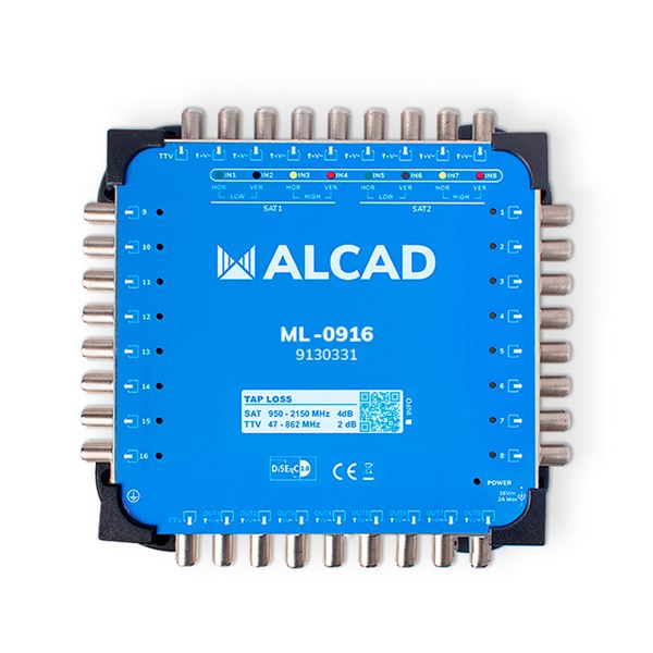 ML-0916_ kaskádový multipřepínač 9x16