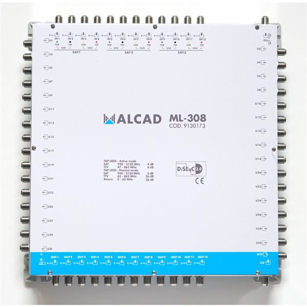 ML-308_ kaskádový multipřepínač 13x32 