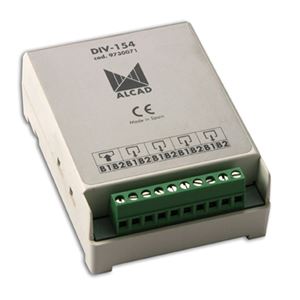 DIV-154_ rozbočovač, 4 výstupy, systém 2v