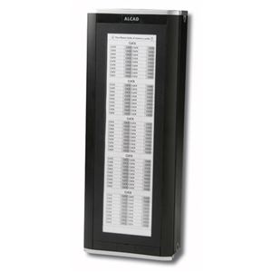 PTN-50000_ vstupní panel iBLACK s podsvětleným adresářem, systém 2v