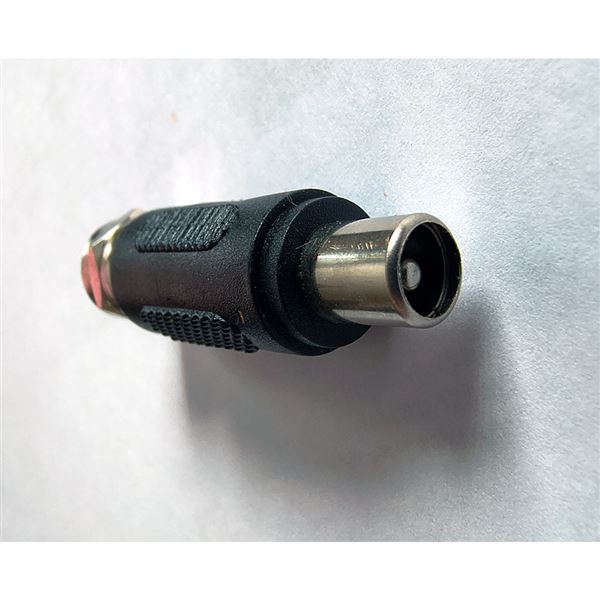 DC-F_ redukce F-konektor na konektor napájení DC